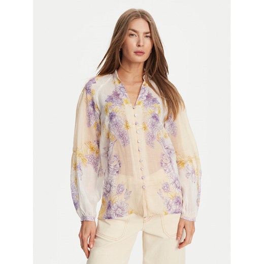 TWINSET Koszula 251TT2061 Kolorowy Regular Fit ze sklepu MODIVO w kategorii Koszule damskie - zdjęcie 181056526