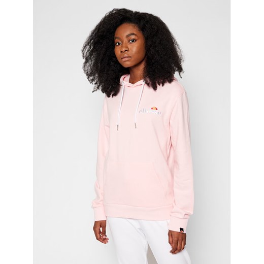 Ellesse Bluza Noreo SGS08848 Różowy Regular Fit ze sklepu MODIVO w kategorii Bluzy damskie - zdjęcie 181059028