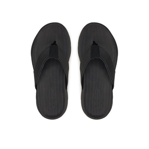 Skechers Japonki Go Consistent Sandal-Penthouse 229036/BBK Czarny ze sklepu MODIVO w kategorii Klapki męskie - zdjęcie 181059535