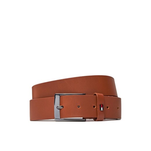 Tommy Hilfiger Pasek Męski Adan Leather 3.5 AM0AM12052 Brązowy ze sklepu MODIVO w kategorii Paski męskie - zdjęcie 181061367
