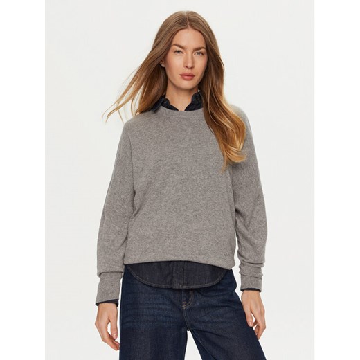 ViCOLO Sweter 22013S Szary Regular Fit ze sklepu MODIVO w kategorii Swetry damskie - zdjęcie 181062055