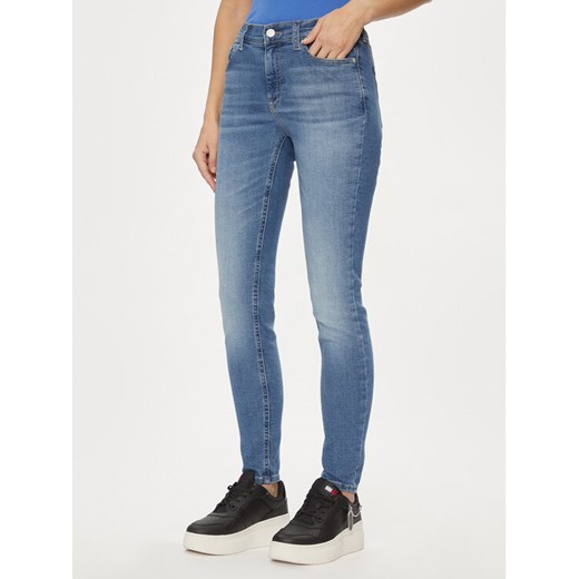 Tommy Jeans Jeansy Nora DW0DW17568 Niebieski Skinny Fit Tommy Jeans 24_30 MODIVO