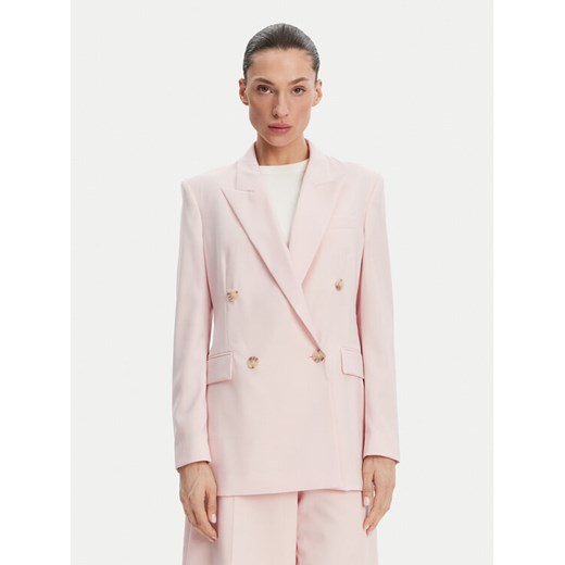 BOSS Marynarka Jaleto7 50537509 Różowy Regular Fit ze sklepu MODIVO w kategorii Marynarki damskie - zdjęcie 181063077