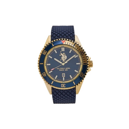 U.S. Polo Assn. Zegarek Spencer USP7223YG Granatowy ze sklepu MODIVO w kategorii Zegarki - zdjęcie 181063968