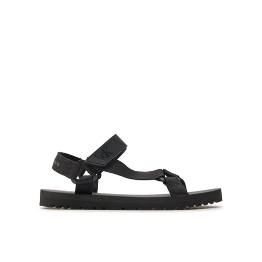 Calvin Klein Jeans Sandały Sandal Velcro Rp In Btw YM0YM00944 Czarny ze sklepu MODIVO w kategorii Sandały męskie - zdjęcie 181065595