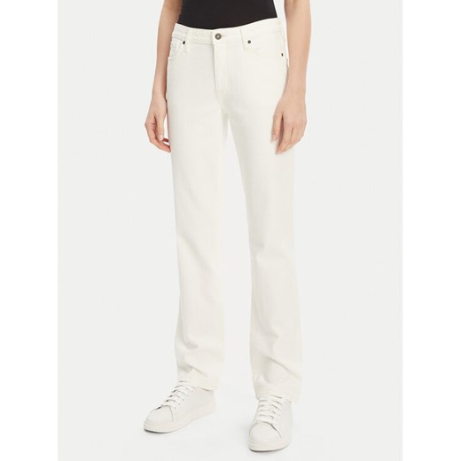 Guess Jeans Jeansy W5GA98 D5M62 Biały Skinny Fit ze sklepu MODIVO w kategorii Jeansy damskie - zdjęcie 181066657