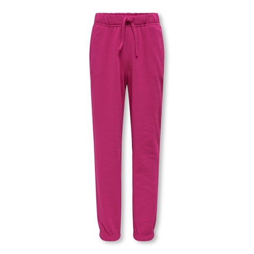 Kids ONLY Spodnie dresowe 15246735 Różowy Regular Fit 116 MODIVO
