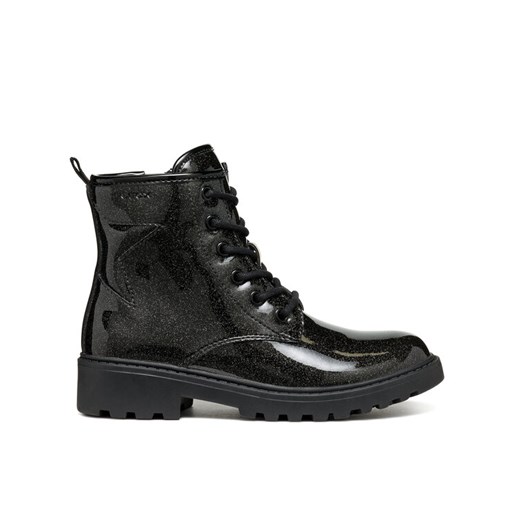 Geox Kozaki Jr Casey J9420G 000KC C9999 S Czarny ze sklepu MODIVO w kategorii Buty zimowe dziecięce - zdjęcie 181066715