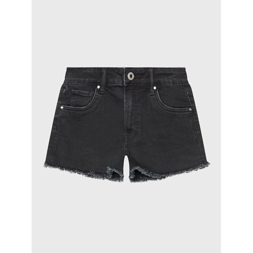 Pepe Jeans Szorty jeansowe Patty Short PG800783XR0 Czarny Regular Fit Pepe Jeans 8Y MODIVO