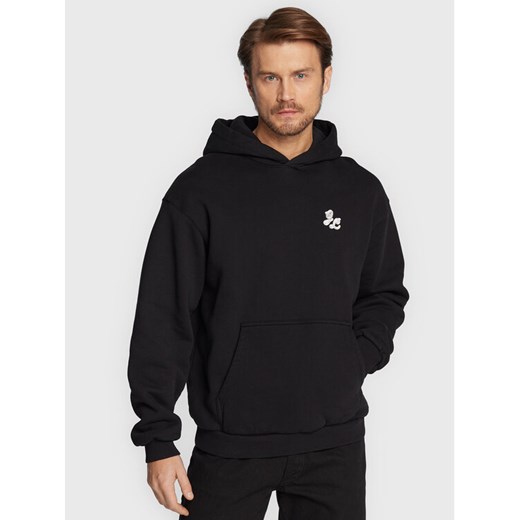 J.Lindeberg Bluza Karson FMJS07376 Czarny Relaxed Fit ze sklepu MODIVO w kategorii Bluzy męskie - zdjęcie 181068336