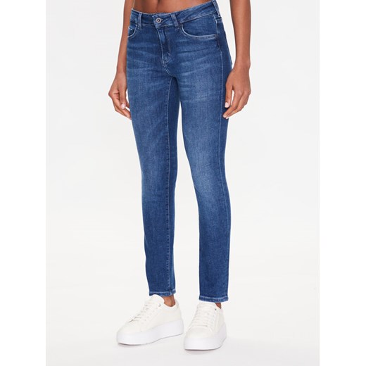 Mustang Jeansy Shelby 1013584 Granatowy Slim Fit ze sklepu MODIVO w kategorii Jeansy damskie - zdjęcie 181068865