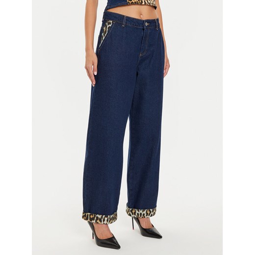 Noisy May Jeansy 27033508 Granatowy Wide Leg Noisy May 27_32 MODIVO
