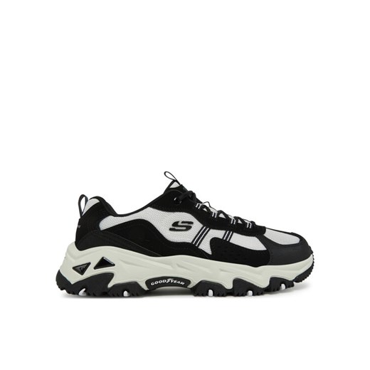 Skechers Sneakersy D'Lites Hiker 180128/BKW Czarny ze sklepu MODIVO w kategorii Buty sportowe damskie - zdjęcie 181071578