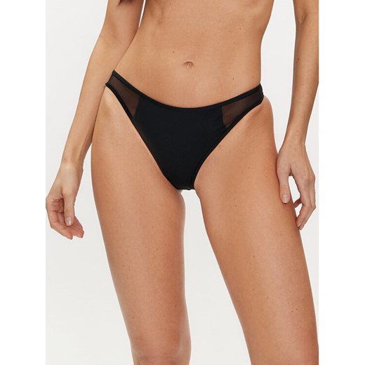 Calvin Klein Swimwear Dół od bikini KW0KW02329 Czarny ze sklepu MODIVO w kategorii Stroje kąpielowe - zdjęcie 181072369
