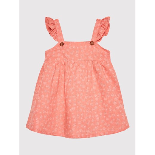 United Colors Of Benetton Sukienka letnia 4PL9GV005 Różowy Regular Fit ze sklepu MODIVO w kategorii Sukienki niemowlęce - zdjęcie 181073057