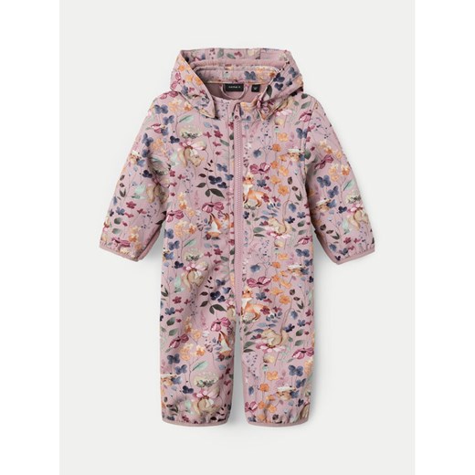 NAME IT Kombinezon softshell Alfa 13228540 Różowy Regular Fit ze sklepu MODIVO w kategorii Kombinezony i kurtki - zdjęcie 181073515