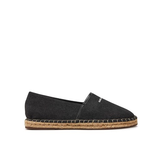 KARL LAGERFELD Espadryle KL70104 Czarny Karl Lagerfeld 41 MODIVO