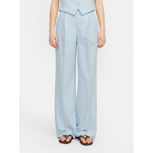 JJXX Spodnie materiałowe Ellis 12248958 Błękitny Wide Leg ze sklepu MODIVO w kategorii Spodnie damskie - zdjęcie 181075549