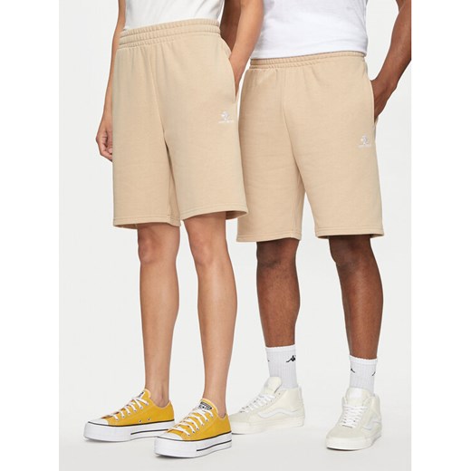 Converse Szorty sportowe U Star Chevr Emb Short 10023875-A21 Beżowy Regular Fit ze sklepu MODIVO w kategorii Spodenki męskie - zdjęcie 181076365