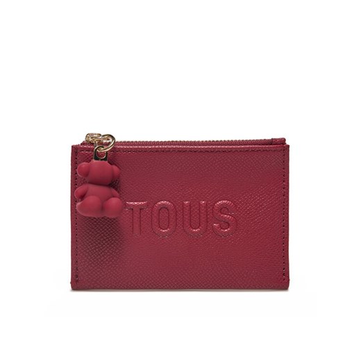 TOUS Etui na karty kredytowe Brenda 2002106121 Bordowy ze sklepu MODIVO w kategorii Etui - zdjęcie 181076967
