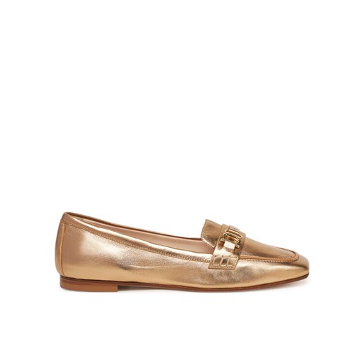 Pollini Lordsy PA10121C0MPE0900 Złoty ze sklepu MODIVO w kategorii Lordsy damskie - zdjęcie 181077679