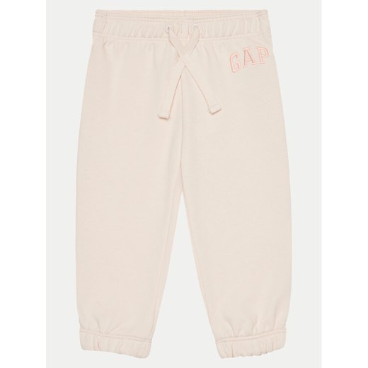 Gap Spodnie dresowe 876617-01 Różowy Regular Fit ze sklepu MODIVO w kategorii Spodnie i półśpiochy - zdjęcie 181077798