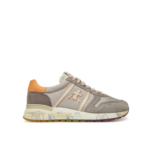 Premiata Sneakersy LANDER VAR 7202 Beżowy ze sklepu MODIVO w kategorii Buty sportowe męskie - zdjęcie 181077908