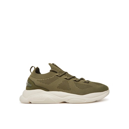 HUGO Sneakersy Leon 50541684 Zielony ze sklepu MODIVO w kategorii Buty sportowe męskie - zdjęcie 181080876