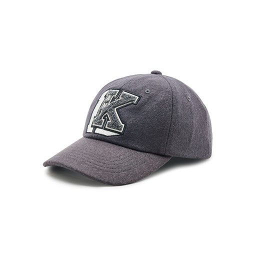 Karl Kani Czapka z daszkiem Retro Patch Wool Blend 7004999 Szary ze sklepu MODIVO w kategorii Czapki z daszkiem męskie - zdjęcie 181081406