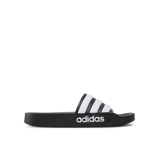 adidas Klapki adilette Shower GZ5922 Czarny ze sklepu MODIVO w kategorii Buty męskie - zdjęcie 181082216