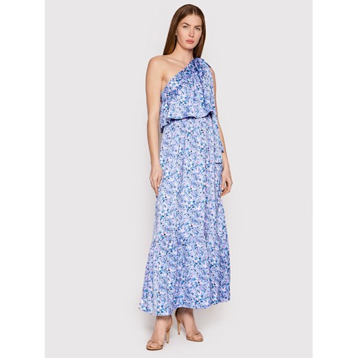 YAS Sukienka letnia Pulana 26026497 Fioletowy Relaxed Fit Yas M MODIVO