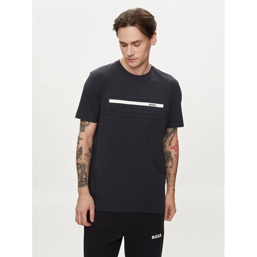 Boss T-Shirt 50513010 Granatowy Regular Fit ze sklepu MODIVO w kategorii T-shirty męskie - zdjęcie 181083966