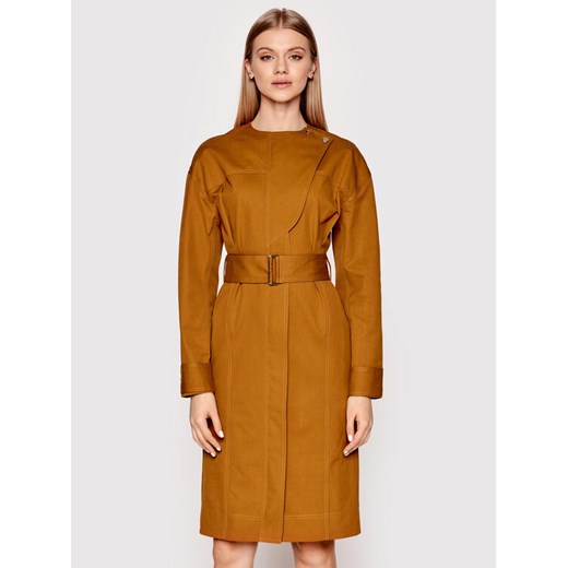 Victoria Victoria Beckham Sukienka codzienna 1122WDR003327C Brązowy Regular Fit Victoria Victoria Beckham 6 MODIVO