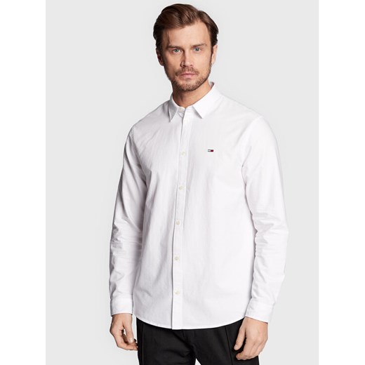 Tommy Jeans Koszula Classic Oxford DM0DM15408 Biały Classic Fit Tommy Jeans XL MODIVO
