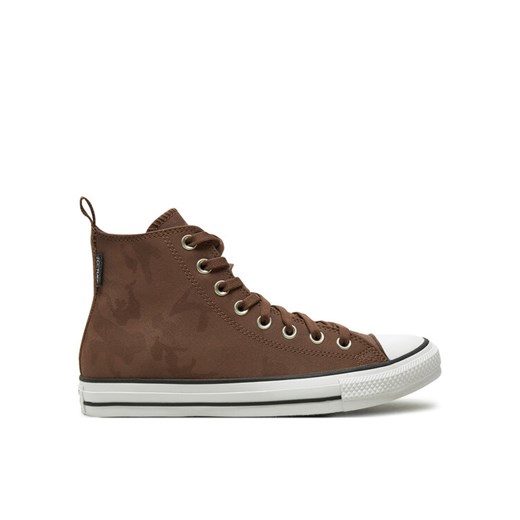 Converse Trampki Chuck Taylor All Star Tectuff Waterproof Camo A08567C Brązowy ze sklepu MODIVO w kategorii Trampki męskie - zdjęcie 181086996