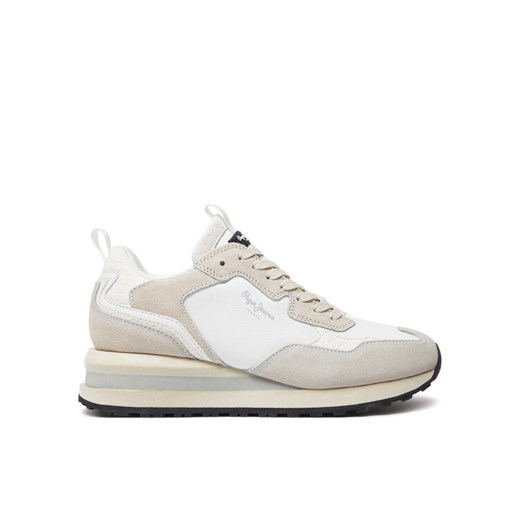 Pepe Jeans Sneakersy PLS60012 Biały ze sklepu MODIVO w kategorii Buty sportowe damskie - zdjęcie 181087075