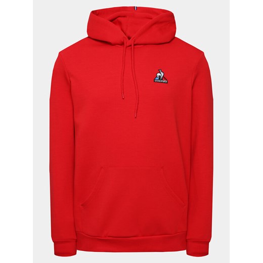 Le Coq Sportif Bluza 2310560 Czerwony Regular Fit ze sklepu MODIVO w kategorii Bluzy męskie - zdjęcie 181087575