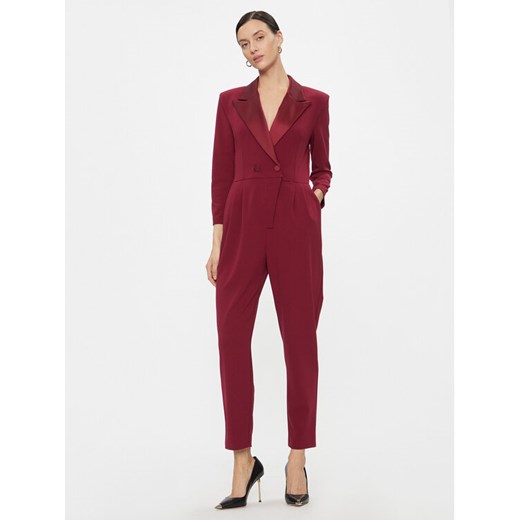 Imperial Kombinezon Y454GAW Bordowy Regular Fit ze sklepu MODIVO w kategorii Kombinezony damskie - zdjęcie 181087699