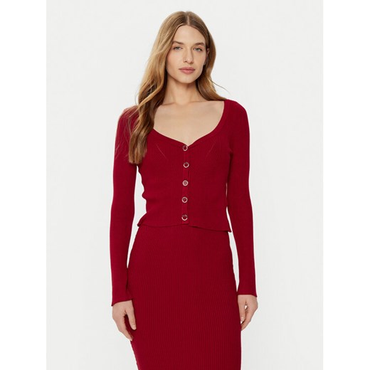 Guess Kardigan W5RR08 Z2V62 Czerwony Regular Fit Guess S MODIVO