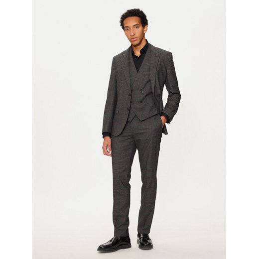Hugo Garnitur Henry/Getlin 50528361 Szary Slim Fit ze sklepu MODIVO w kategorii Garnitury męskie - zdjęcie 181089875