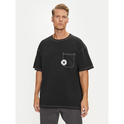 Converse T-Shirt Sketch 10027256-A03 Czarny Standard Fit ze sklepu MODIVO w kategorii T-shirty męskie - zdjęcie 181092888