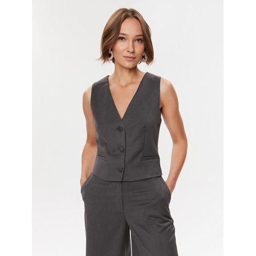 MVP Wardrobe Kamizelka garniturowa Meda MVPI3GL006.0TE0175 Szary Regular Fit Mvp Wardrobe 46 MODIVO