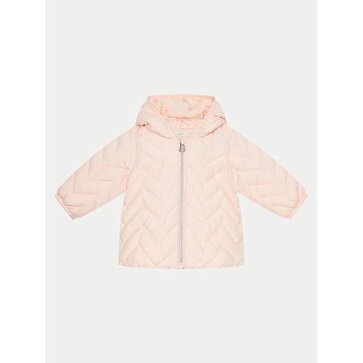 United Colors Of Benetton Kurtka zimowa 2WU0AN00S Różowy Regular Fit ze sklepu MODIVO w kategorii Kombinezony i kurtki - zdjęcie 181099727