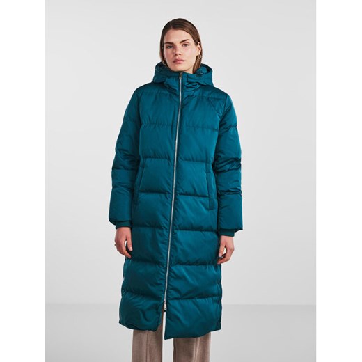 YAS Kurtka puchowa 26023635 Turkusowy Regular Fit ze sklepu MODIVO w kategorii Kurtki damskie - zdjęcie 181103455