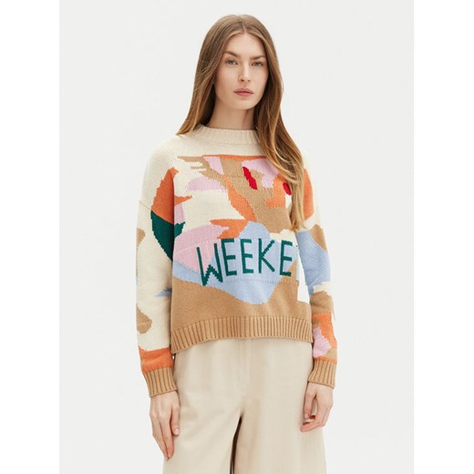 Weekend Max Mara Sweter 2515361181 Kolorowy Regular Fit M MODIVO