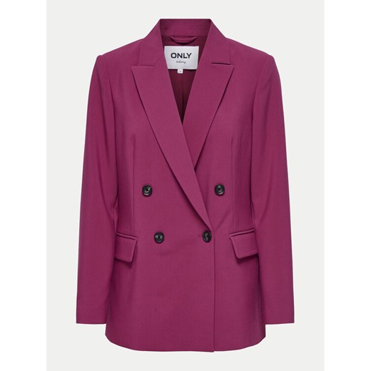 ONLY Marynarka Casey 15338768 Różowy Regular Fit ze sklepu MODIVO w kategorii Marynarki damskie - zdjęcie 181105918