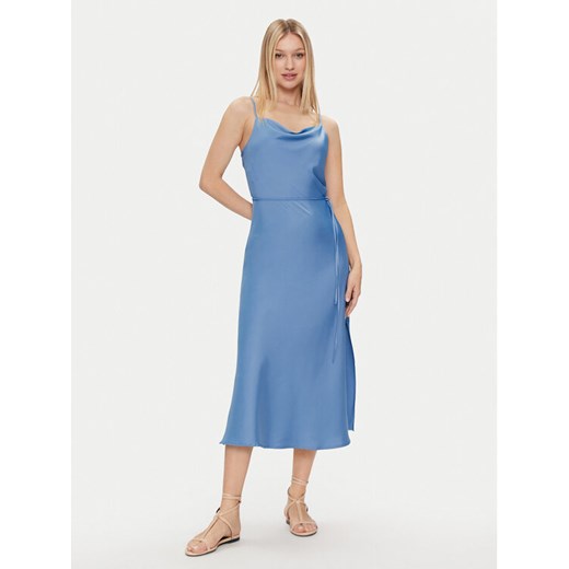YAS Sukienka codzienna Thea 26028891 Niebieski Regular Fit ze sklepu MODIVO w kategorii Sukienki - zdjęcie 181107408