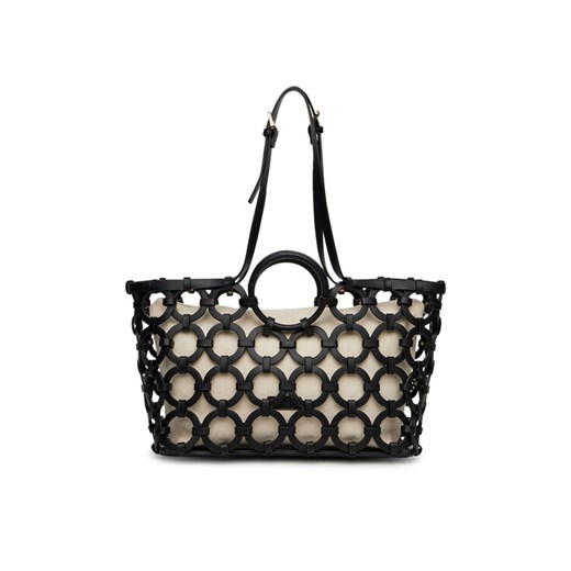 Gino Rossi Torebka LDA3407B Czarny ze sklepu MODIVO w kategorii Torby Shopper bag - zdjęcie 181107486