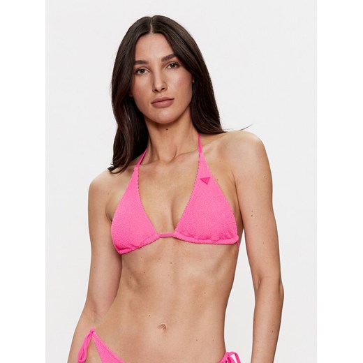 Guess Góra od bikini E3GJ35 MC03P Różowy ze sklepu MODIVO w kategorii Stroje kąpielowe - zdjęcie 181111437