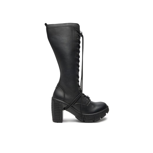 NEW ROCK Kozaki M-TRCASCO009-V1 Czarny ze sklepu MODIVO w kategorii Kozaki damskie - zdjęcie 181112307